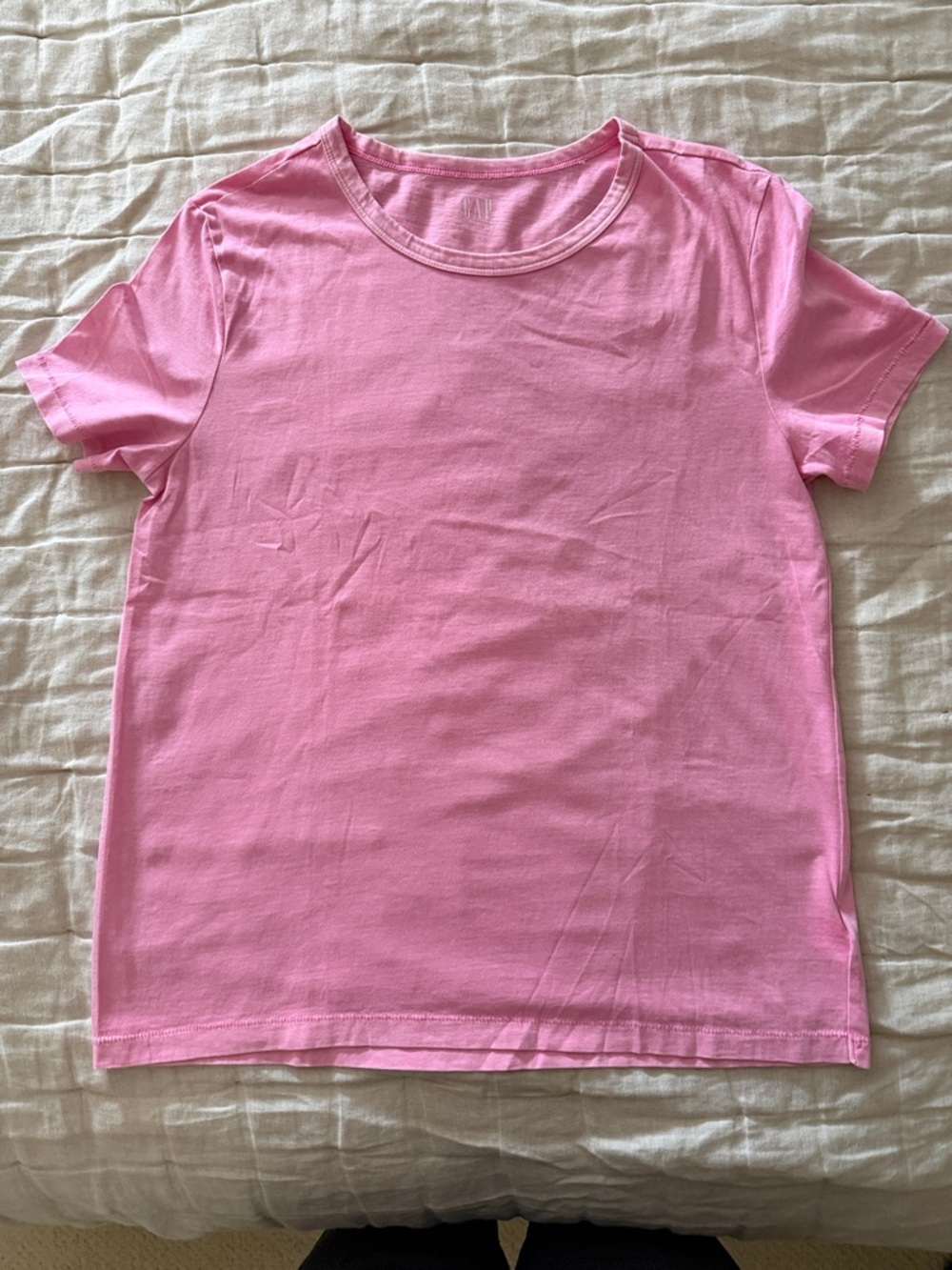 GAP  Pink Short Sleeve Crewneck Tee